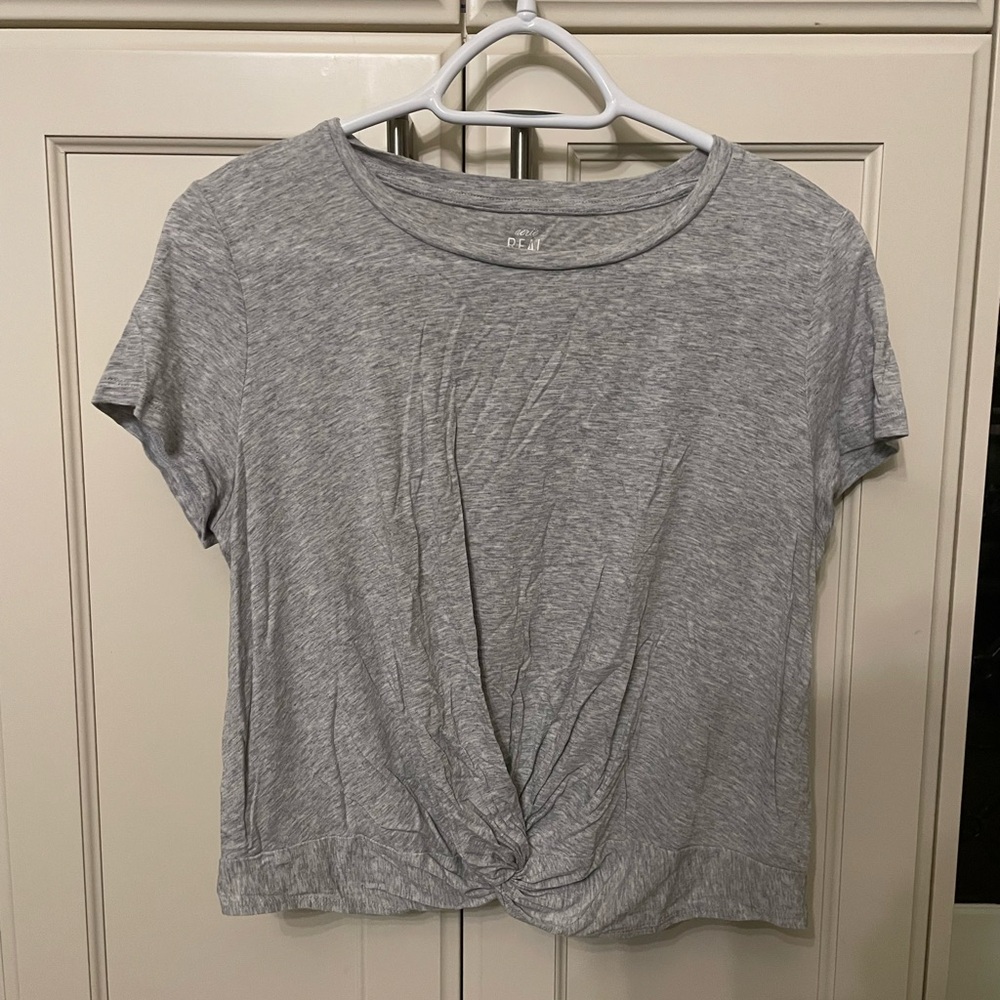 Aerie Real Soft Twist Front Top